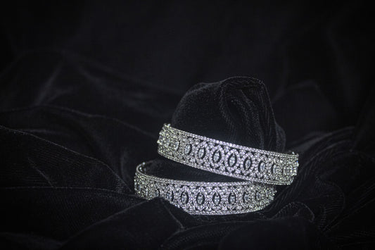 Rhinestone American Diamond Bangles