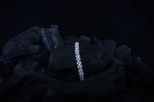 Ant Row American Diamond Bracelet