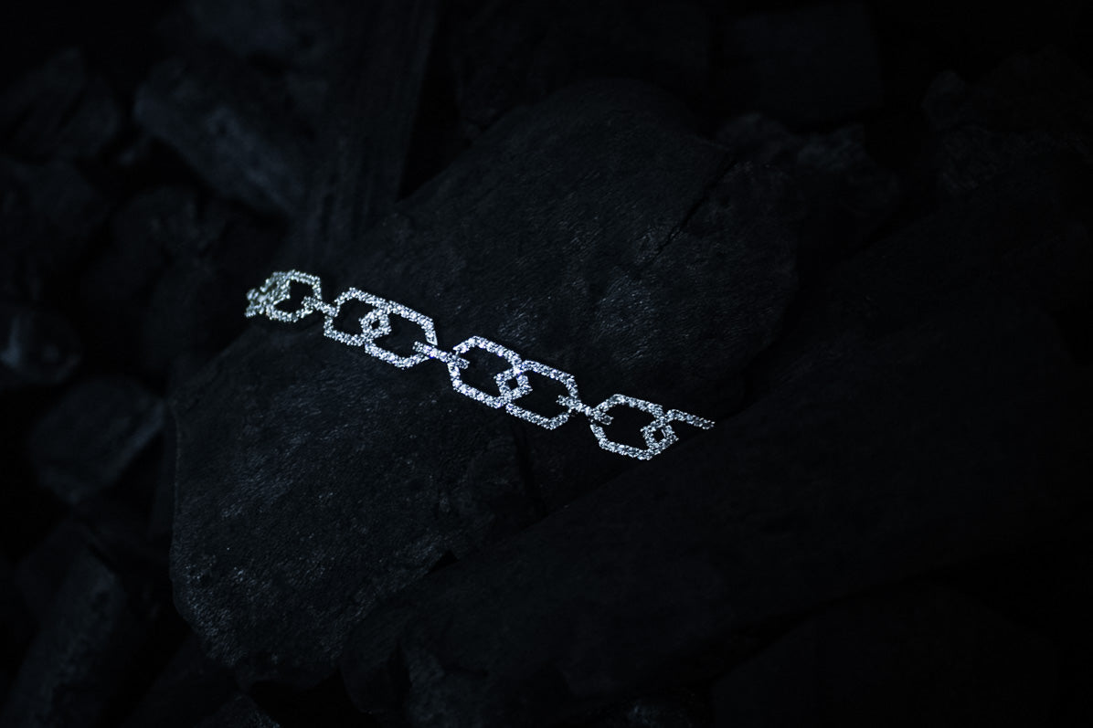 Connected American Diamond Bracelet