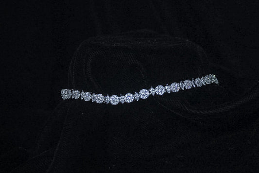 Rhinestone American Diamond Anklets